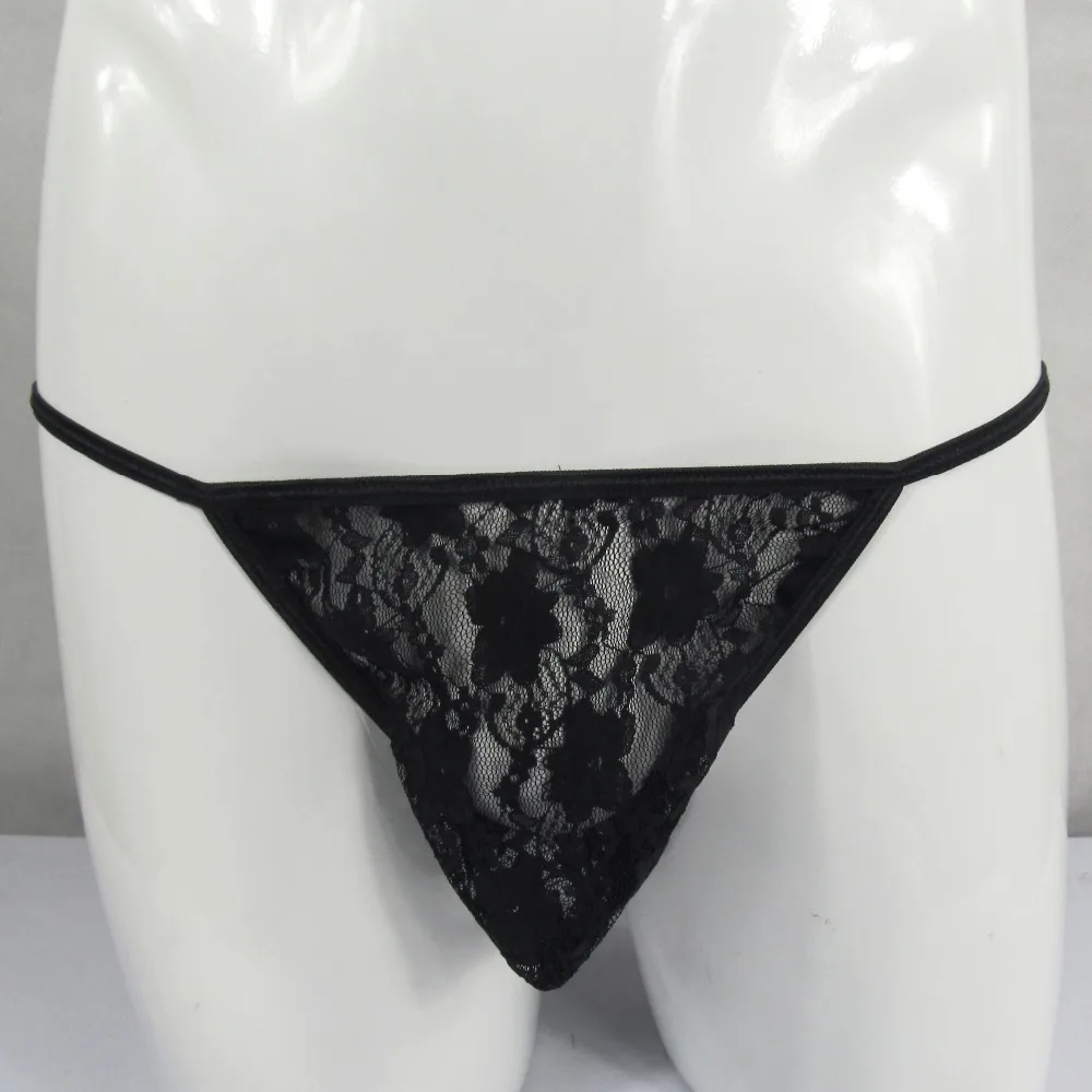 Мужские кружевные стринги бикини прозрачные сексуальные трусики трусы|sexy