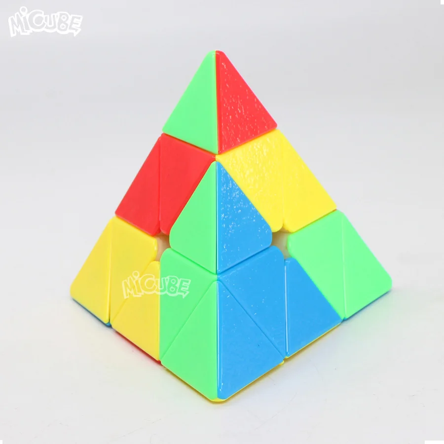 Shengshou Mr. M Магнитная Пирамида Mr m необычный кубик головоломка cubo magico игрушки без стикеров для детей cubo magico