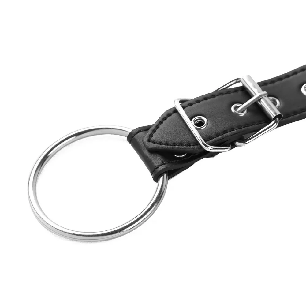 Мужской нагрудный ремень для тела BDSM регулируемый из искусственной кожи с О