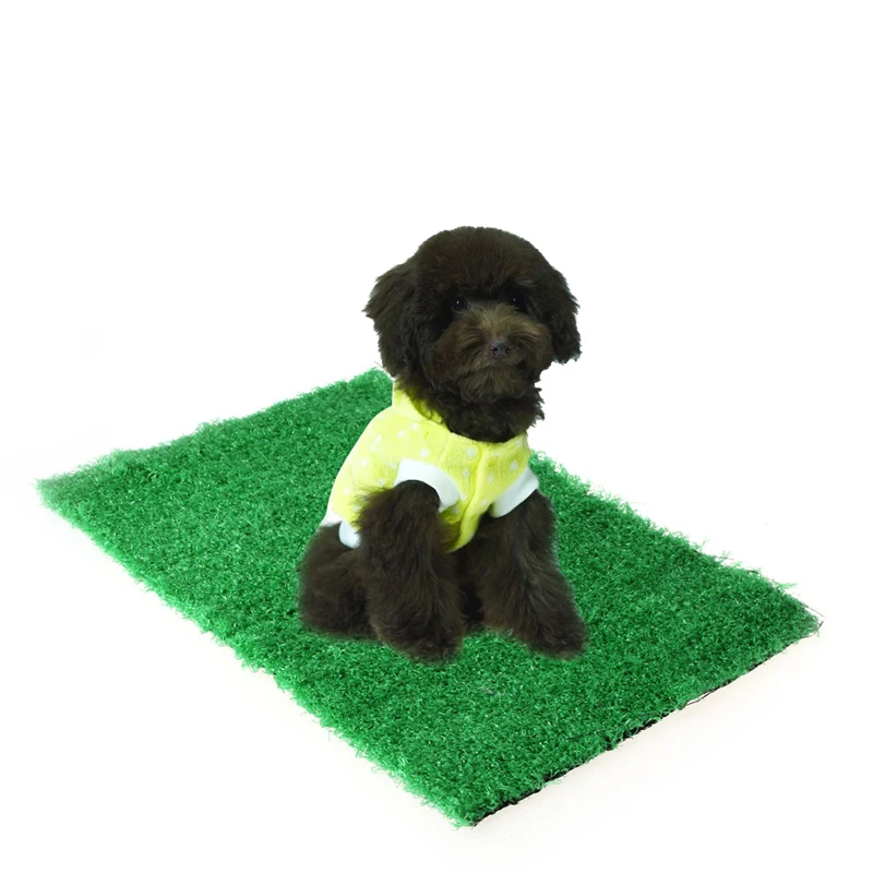 Pet Cat Puppy Dog Training Indoor Potty Synthetic Grass Pee Pads For Restroom | Дом и сад