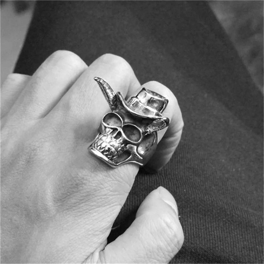 1 шт. кольцо в стиле панк из нержавеющей стали 316L|ring 316l|skull ringfashion rings |