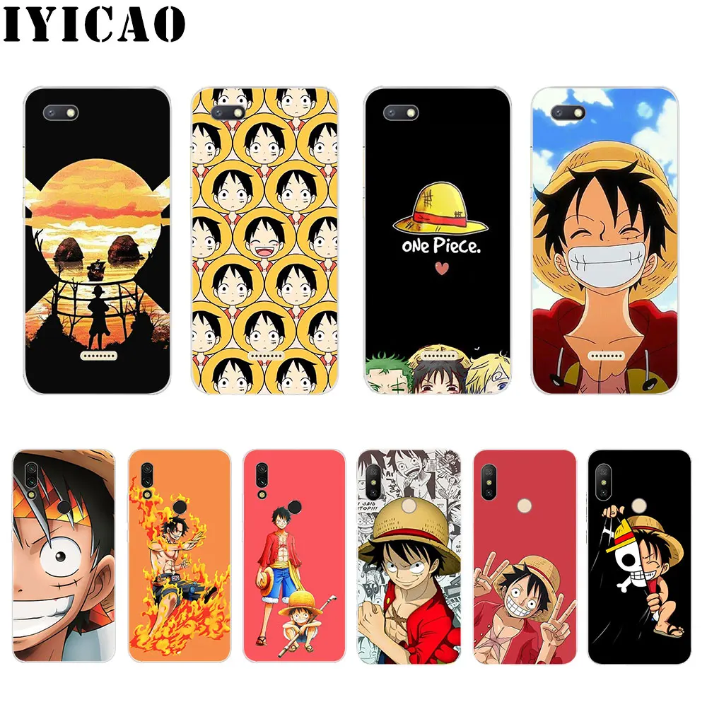 IYICAO Luffy цельный жесткий чехол для Xiaomi Redmi Note 3 4 5 6 7 Pro 5A Prime Cover|Чехлы-накладки| |