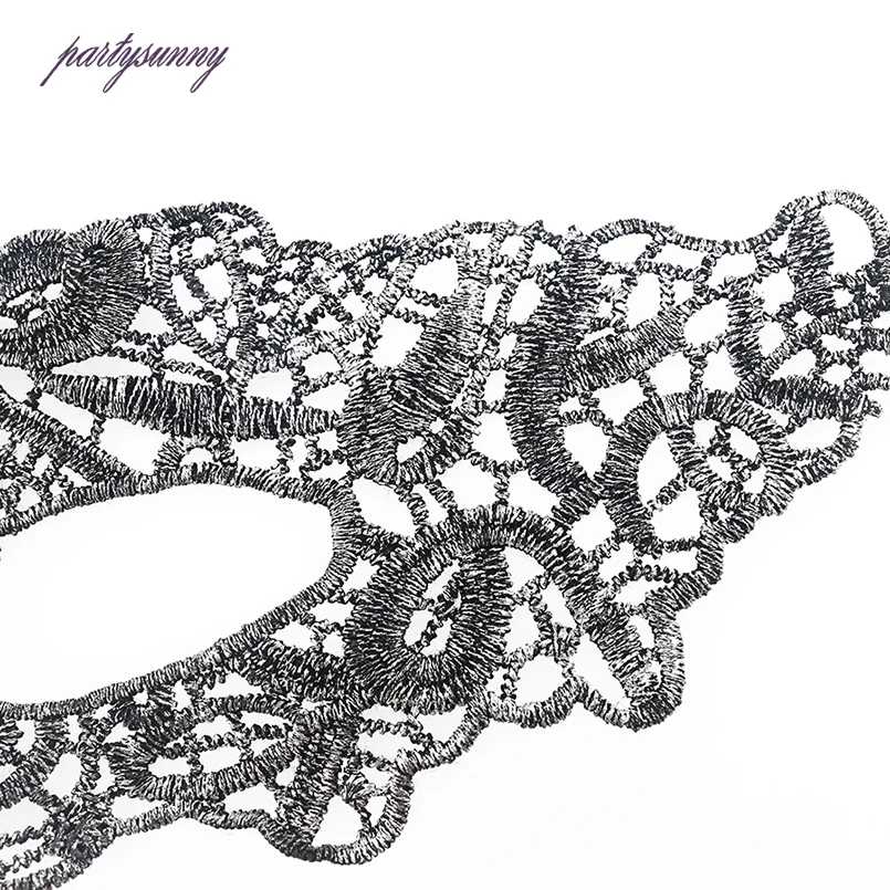 PF Серебряный Хэллоуин маска Сексуальная Пром кружева маски для женские