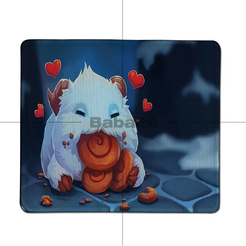 Babaite простой дизайн Poro League Of Legends высокоскоростной новый коврик для мыши геймер
