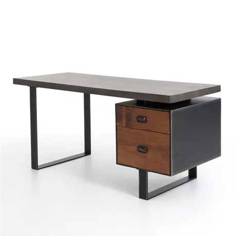 Стол компьютерный из массива дерева и железа 120 х60х75 см|computer desk|wood deskretro computer desk |