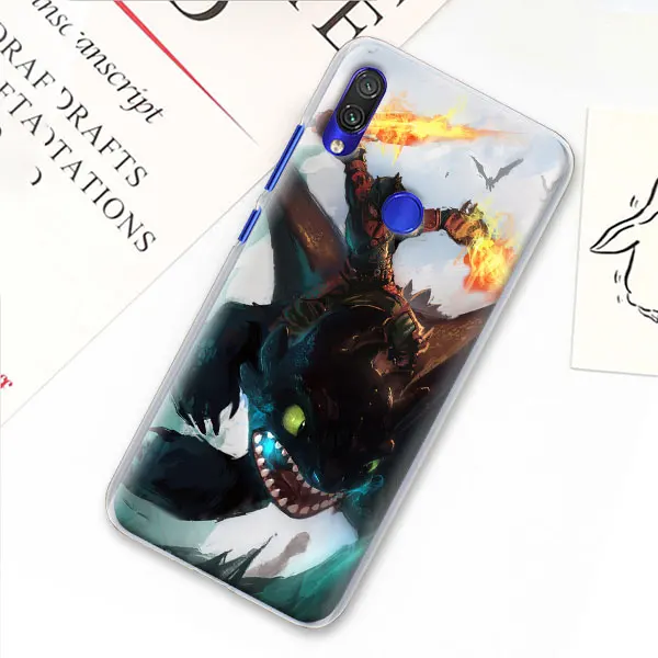Беззубик Как приручить дракона чехол для телефона для Xiao mi Red mi 7 5 6 Pro Note 7 Pro 5 5A 6 mi A1 A2 8 Lite 9 чехол Coque - Цвет: 03