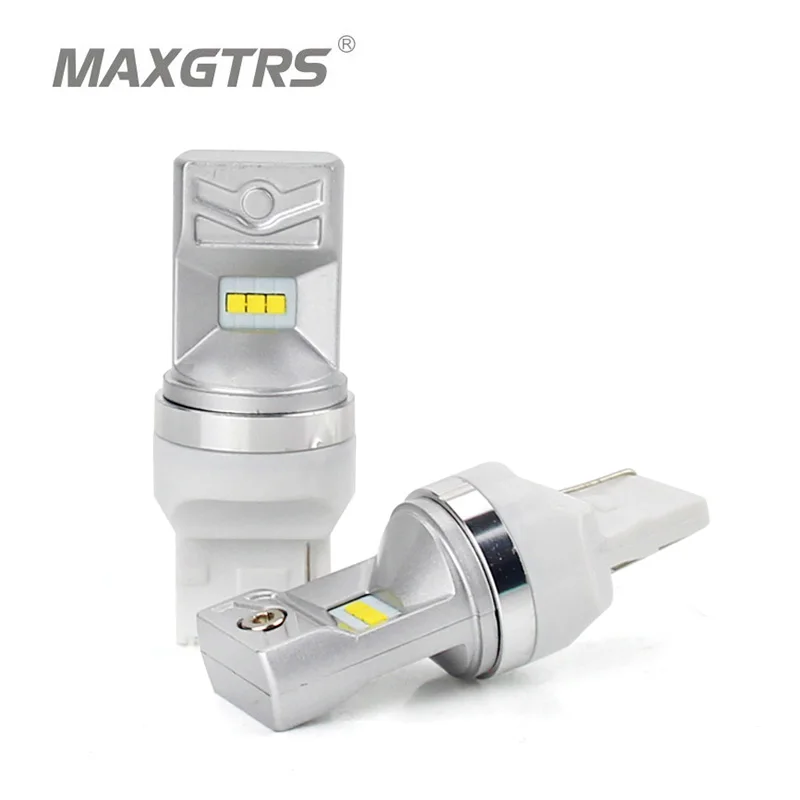 MAXGTRS 2 шт. T20 W21W 7440 LED 6 SMD ZES чип Автомобильный светодиодный задний сигнал поворота