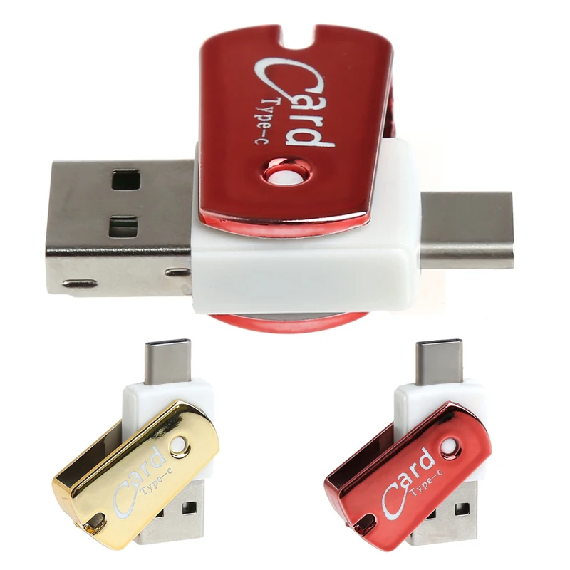 Новый адаптер USB 3 1 Type C для кардридера Micro SD TF ПК Macbook мобильного телефона C26 |