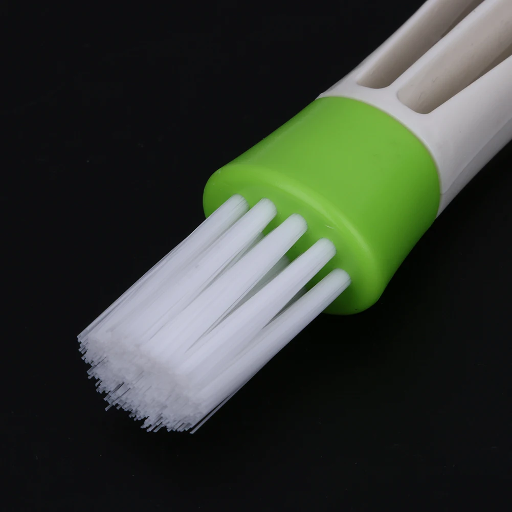 

VODOOL Portable Double Ended Car Air Conditioner Vent Slit Cleaner Brush Instrumentation Dusting Blinds Keyboard Cleaning Brush