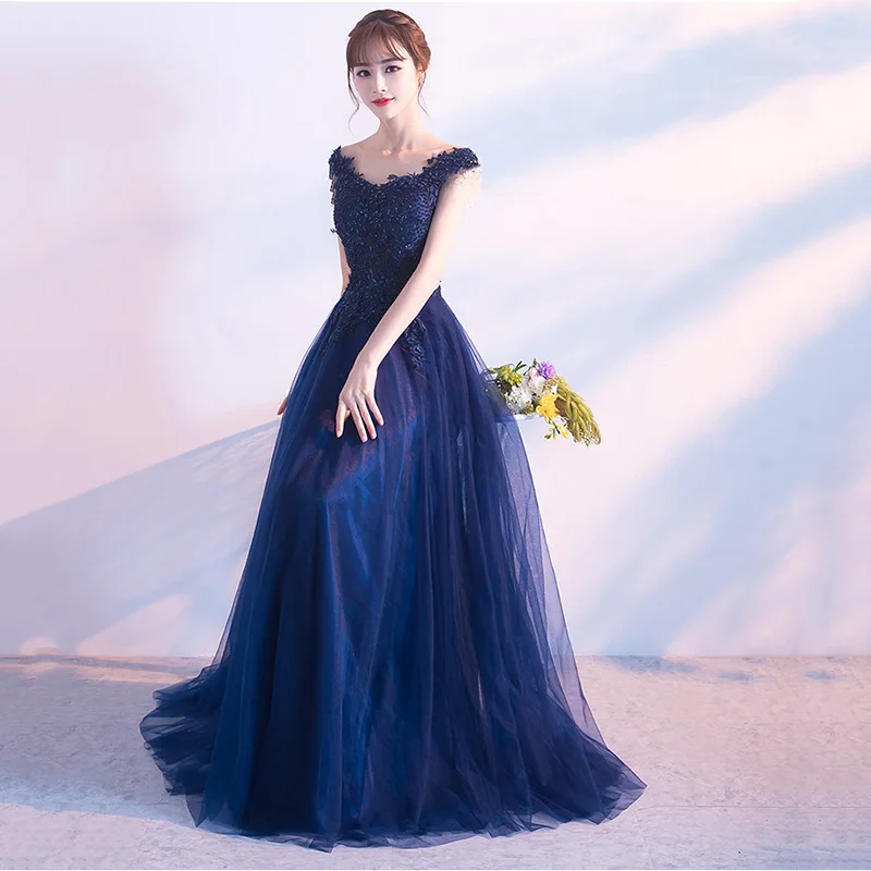 Платье Vestido Longo модное платье с v-образным вырезом и открытыми плечами украшенное