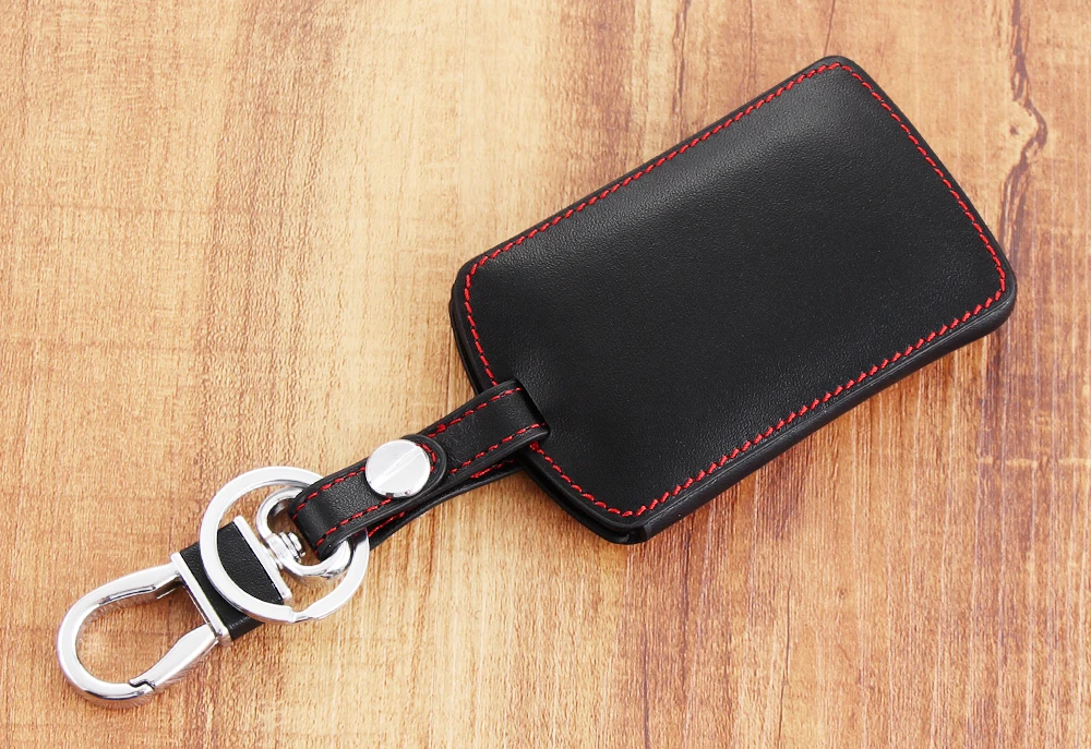 Кожаные чехлы для автомобильных ключей Набор чехлов держатель Renault Clio Scenic Megane Duster