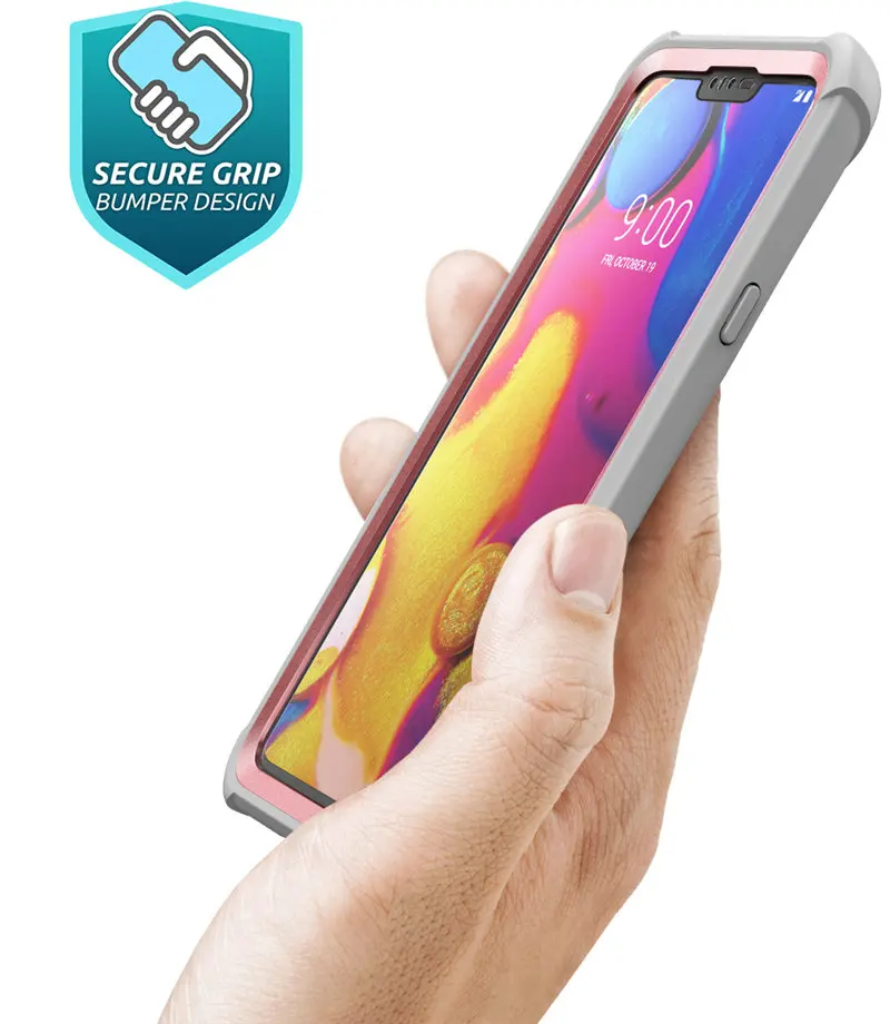 Для LG V40 Чехол i-Blason Ares полный корпус прочный прозрачный бампер крышка со встроенной защитной пленкой для LG V40 ThinQ( выпуска
