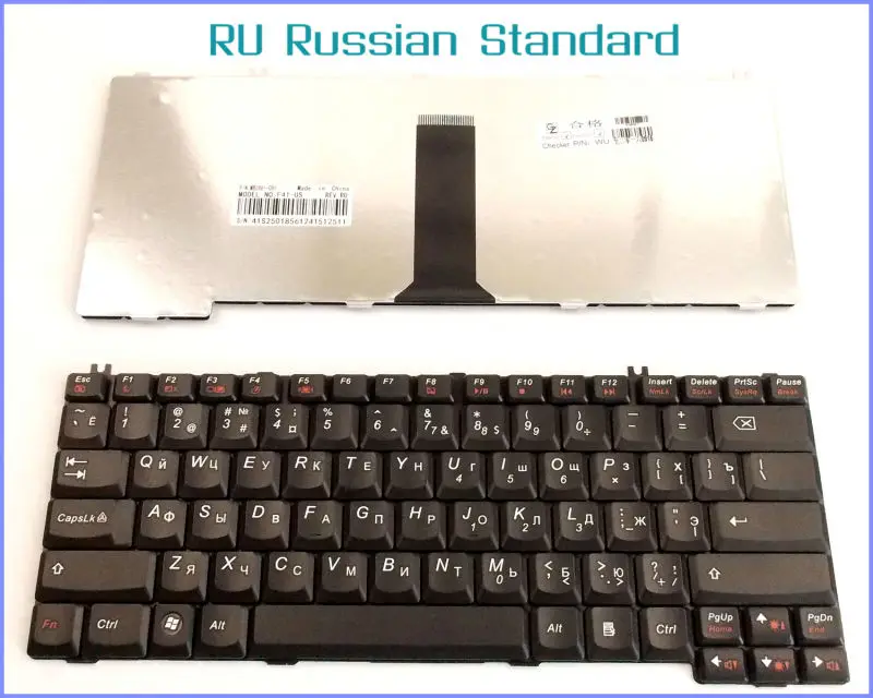 Русская версия RU Клавиатура для ноутбука IBM Lenovo TYPE 0768 BCF84 US 4233 52U X08 85T1NM BCF 84US 8922|keyboard