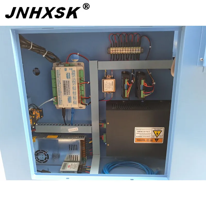 Лазерный гравер JNHXSK TS4060 Ruida герметичная CO2 лазерная трубка для резки акрила кожи