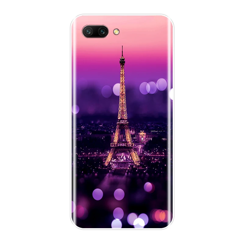 Чехол-накладка для Huawei Honor 7 8 9 10 Lite мягкий силикон с милыми животными 7S 7X 7A 7C Pro 8X MAX -