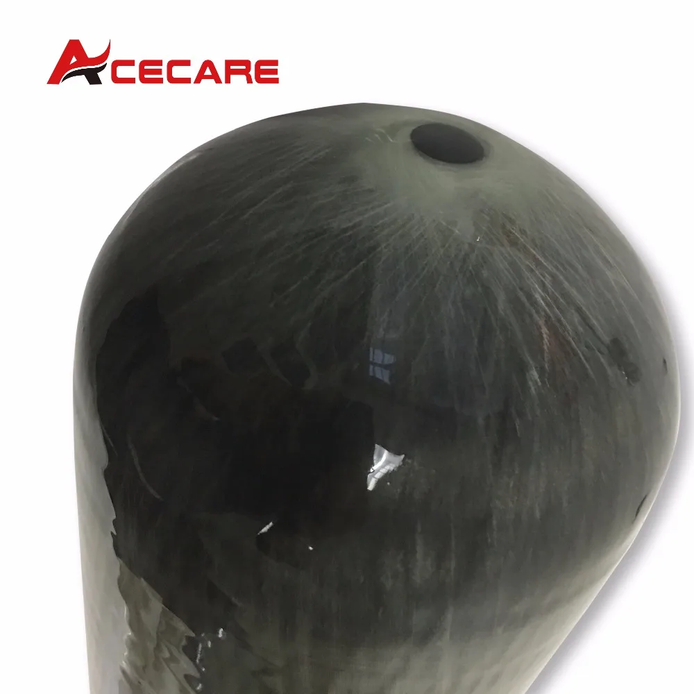 Acecare AC168 6.8L CE Paintball Scuba Diving Equipment High Pressure Cylinder Compressed Air Carbon Fiber Tank Pcp Air Tank