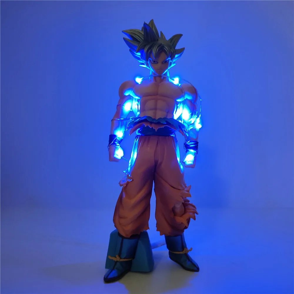 Фигурка "Dragon Ball" Солнце Гоку DIY свет модель фигурки Аниме Драконий жемчуг Z Супер Саян Гоку ПВХ коллекционные игрушки для детей