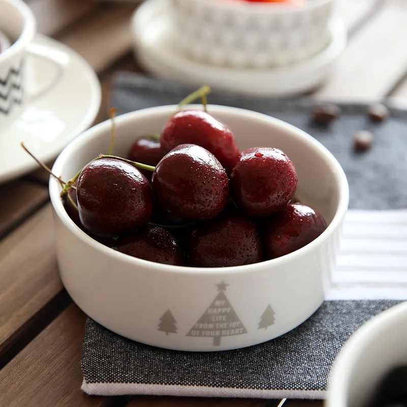 Фирменные керамические миски в европейском стиле маленькая миска для фруктов