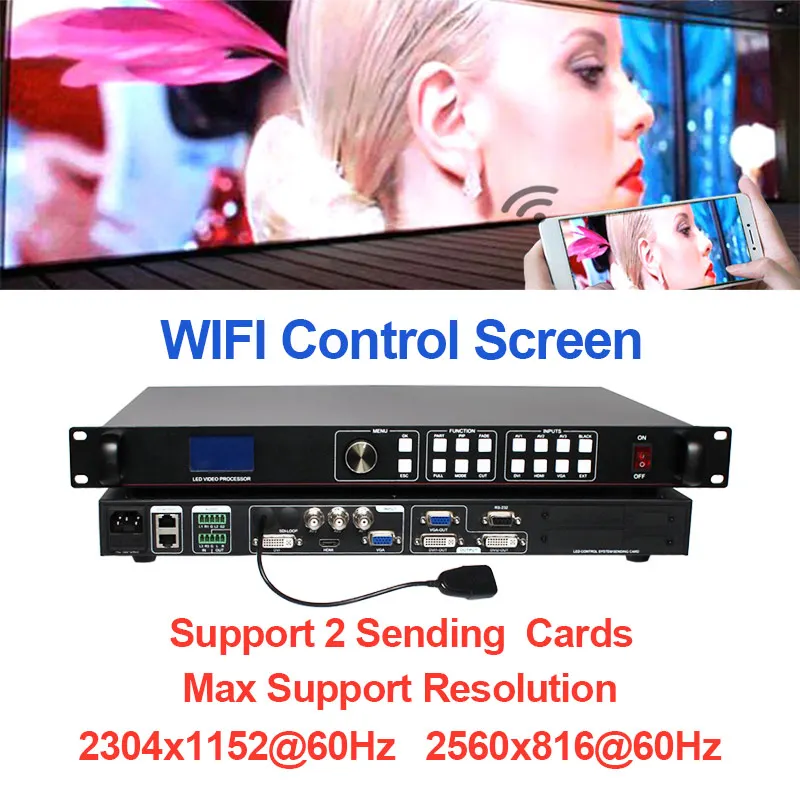 Бесшовный видеопереключатель с Wi-Fi как vdwall lvp603 светодиодный видеопроцессор