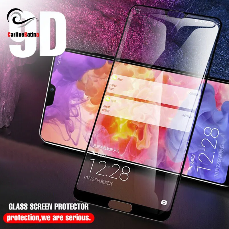 9D защита экрана закаленное стекло для Huawei Nova 4 P20 Pro Lite Mate 10 Honor lite magic 2 полное