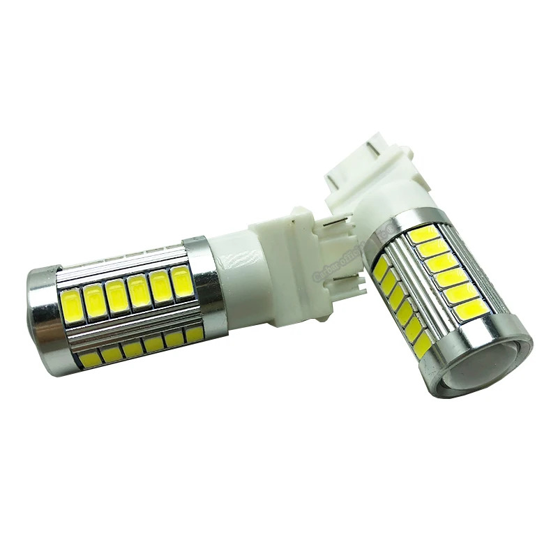 Carbar # T25 3157 33 SMD 5730 Светодиодная автомобильная лампа указателя поворота стоп