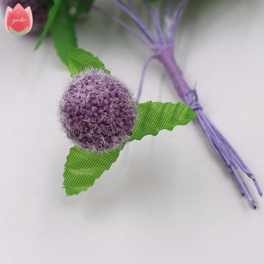 100 шт., красная губка Myrica Rubra, искусственные цветы для свадьбы, вечеринки, дома, шляпы, обувь, украшение, Свадебный венок