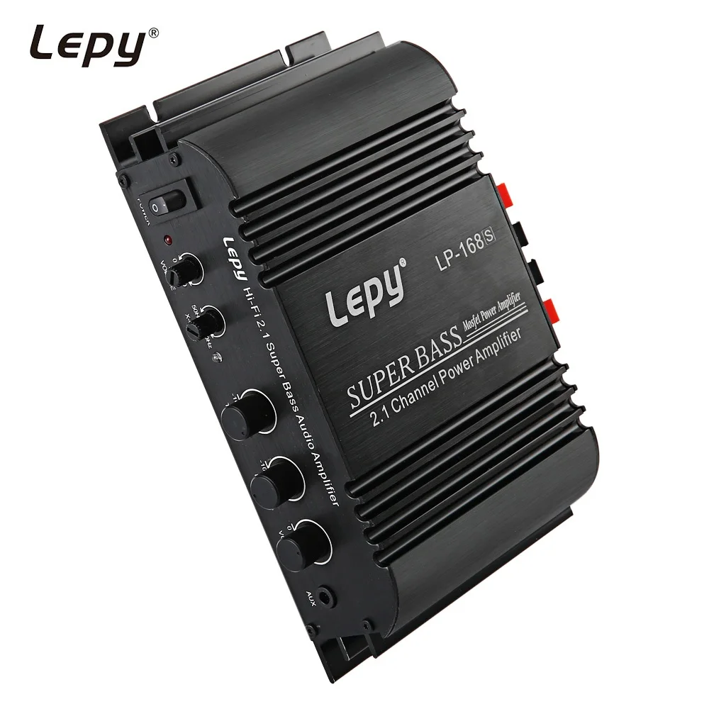 Lepy LP 168S LP168S 2 1 канальный мини Hi Fi стерео Super Bass усилитель аудио Авто автомобильный