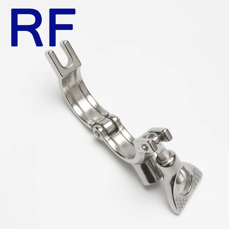 RF 10A SS304 санитарный зажим из нержавеющей стали Круглый держатель-вешалка для труб