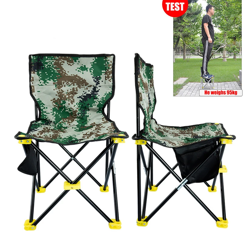 Portable Moon Chair Lightweight Fishing Camping BBQ Chairs Folding Extended Hiking Seat Garden Ultralight Office Home Furniture