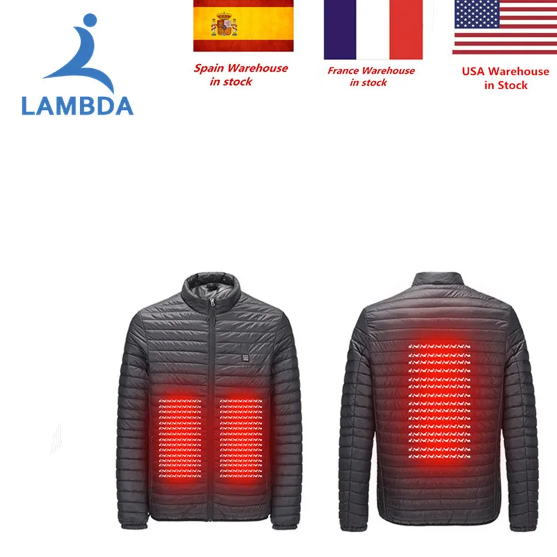 Мужской и женский жилет с электрическим подогревом теплая пуховая куртка