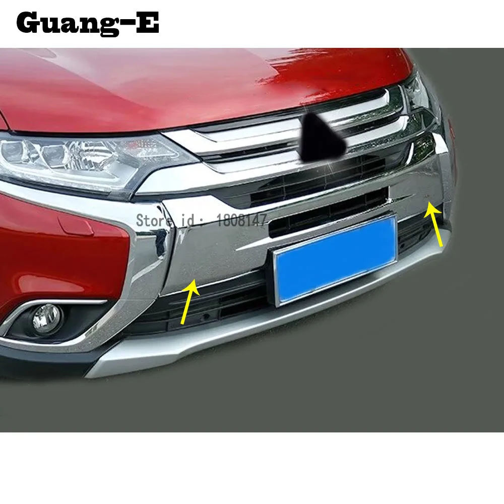 Защитный бампер для автомобиля Хромированные АБС пластики Передняя Нижняя