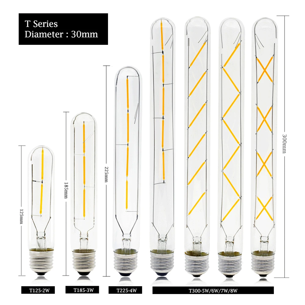 

Retro LED Bulb Lamp E27 220V A60 ST64 G80 G95 G125 T30 Heart Star Christmas Tree Decoration Vintage Edison Bulb Light