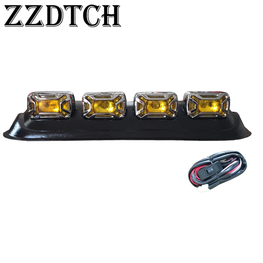 ZZDTCH 1 шт H3 12 V крыша автомобиля фары противотуманные лампы для Toyota Pickup бездорожье