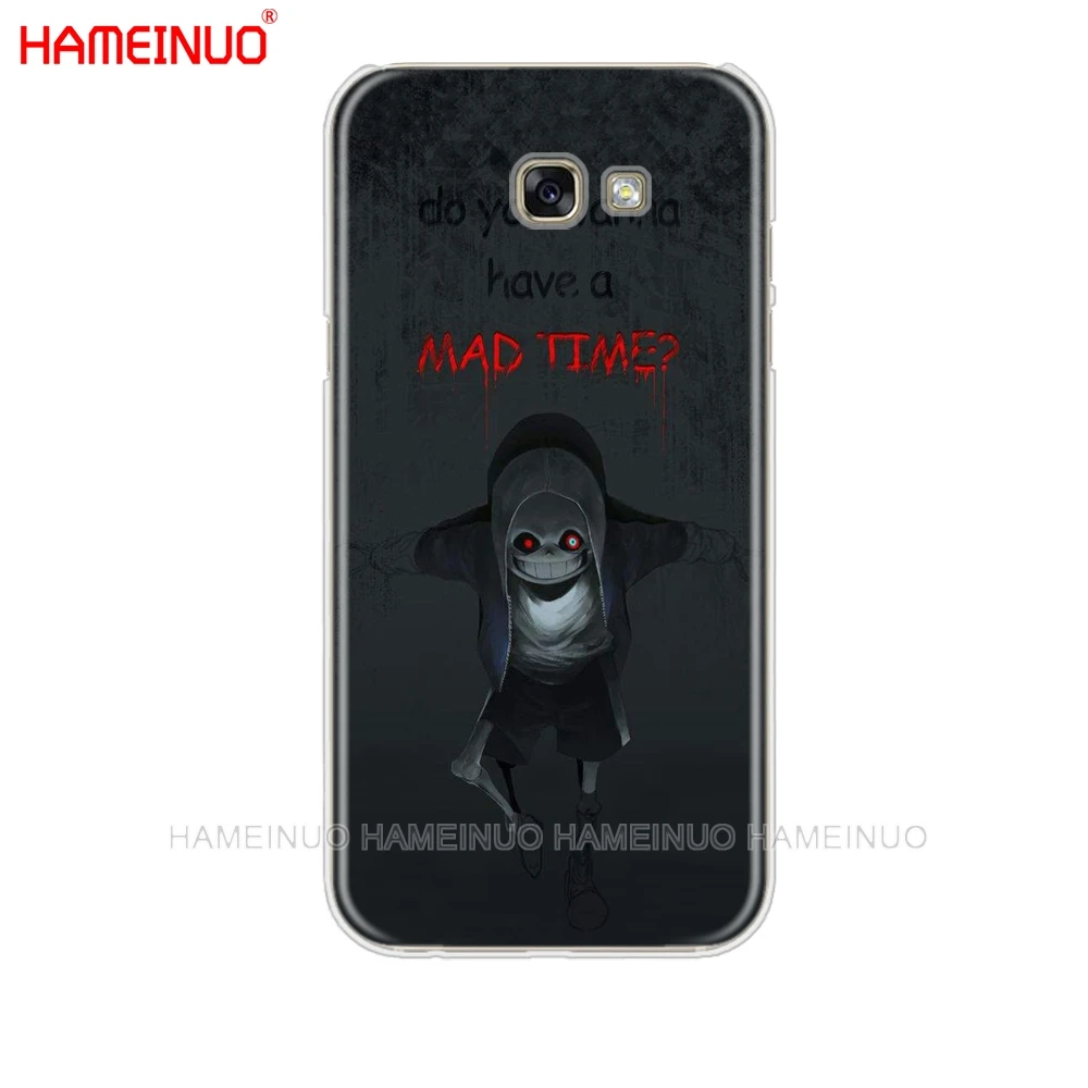 HAMEINUO Undertale Sans чехол для сотового телефона Samsung Galaxy A3 A310 A5 A510 A7 A8 A9 2016 2017 2018|Бамперы| |