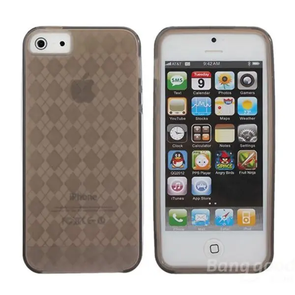 LalaCool New Soft Diamond Grain Pattern Protective Case For iPhone 5 5G 5S |