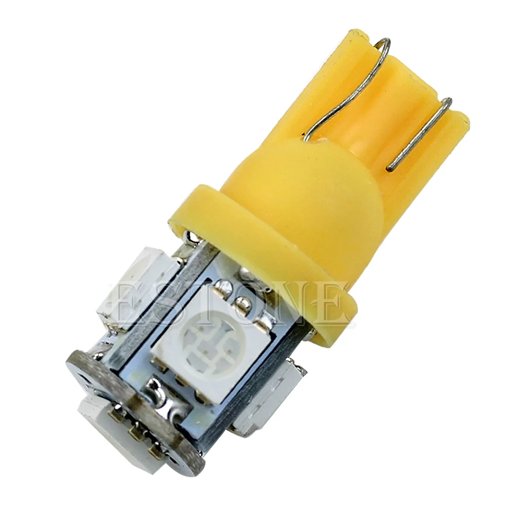 1X T10 5050 SMD 194 168 W5W 5 светодиодный Клин светильник лампы для фар задний фонарь