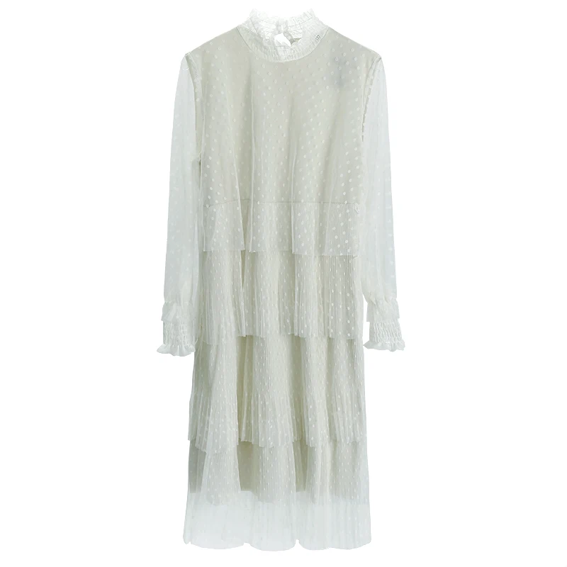 Женское Повседневное платье элегантное Облегающее кружевное в стиле пэчворк на