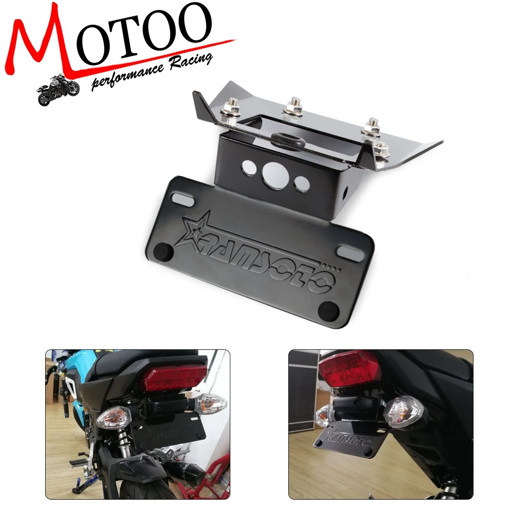 Мотоцикл Eliminator номерной знак рамка Кронштейн держатель лицензии для Honda Grom 125 MSX125