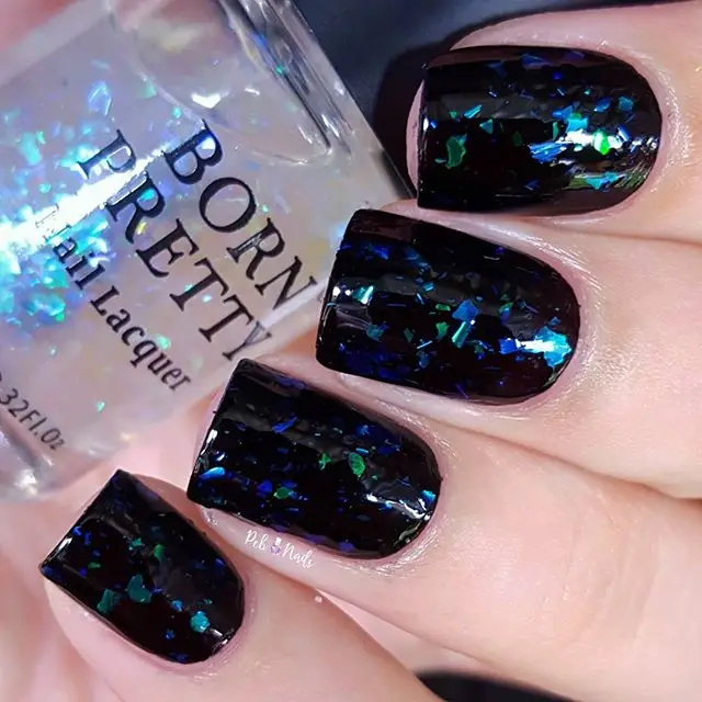 BORN PRETTY 1 бутылка 9 мл Лак для ногтей хамелеон лак для ногтей блестки лак блестки неровные блестки лак для ногтей