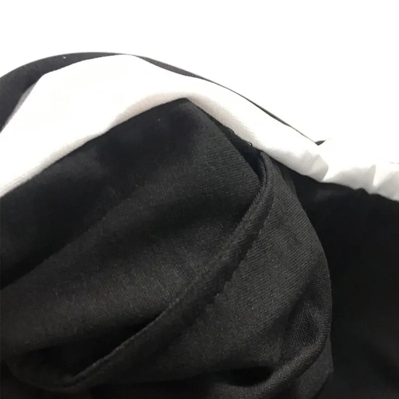 Модные женские полосатые шаровары черные повседневные брюки с высокой талией и