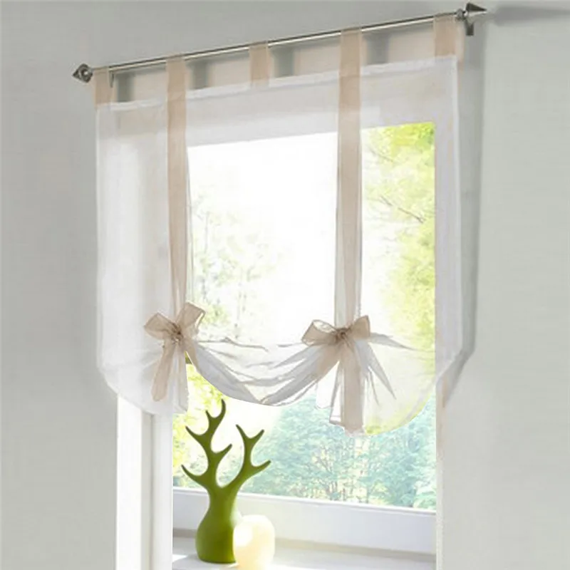 1 шт. европейские римские шторы с лентами волнистые для дома цветные гостиной