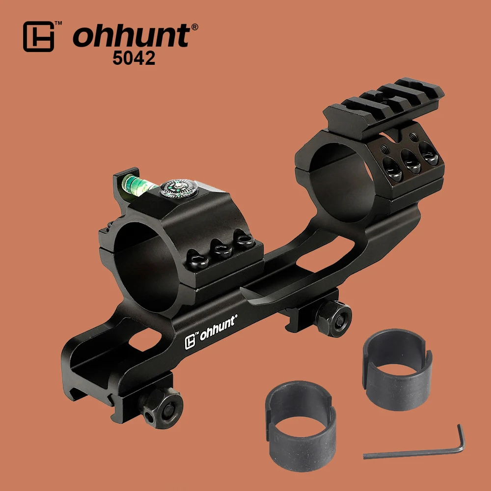 Ohhunt охотничий прицел от 25 4 мм до 30 двойные рельсовые кольца крепления Пикатинни с