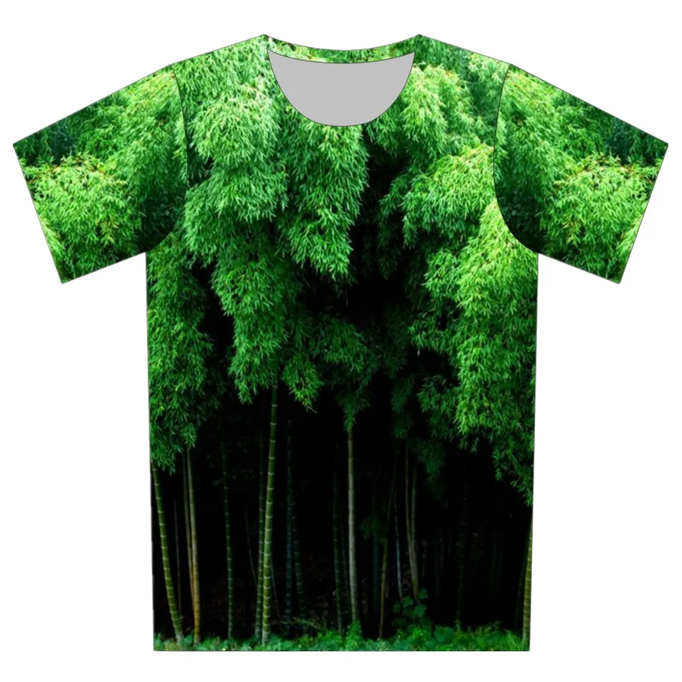 Детская модная футболка с 3D принтом фирменного дизайна изображением зеленых