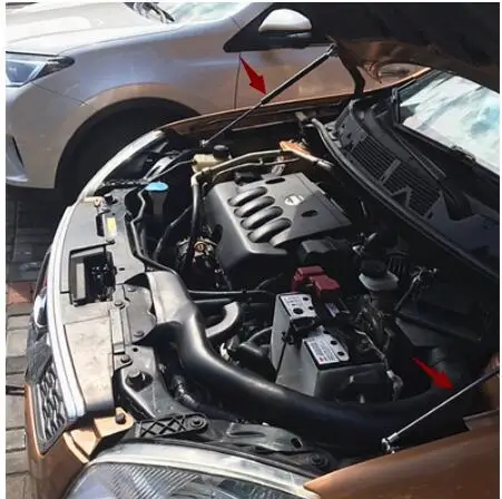 Для 2008 2009 2010 2011 2012 2013 Nissan Qashqai J10 аксессуары автомобиль капот Газ Шок стойки Лифт поддержки стайлинга автомобилей
