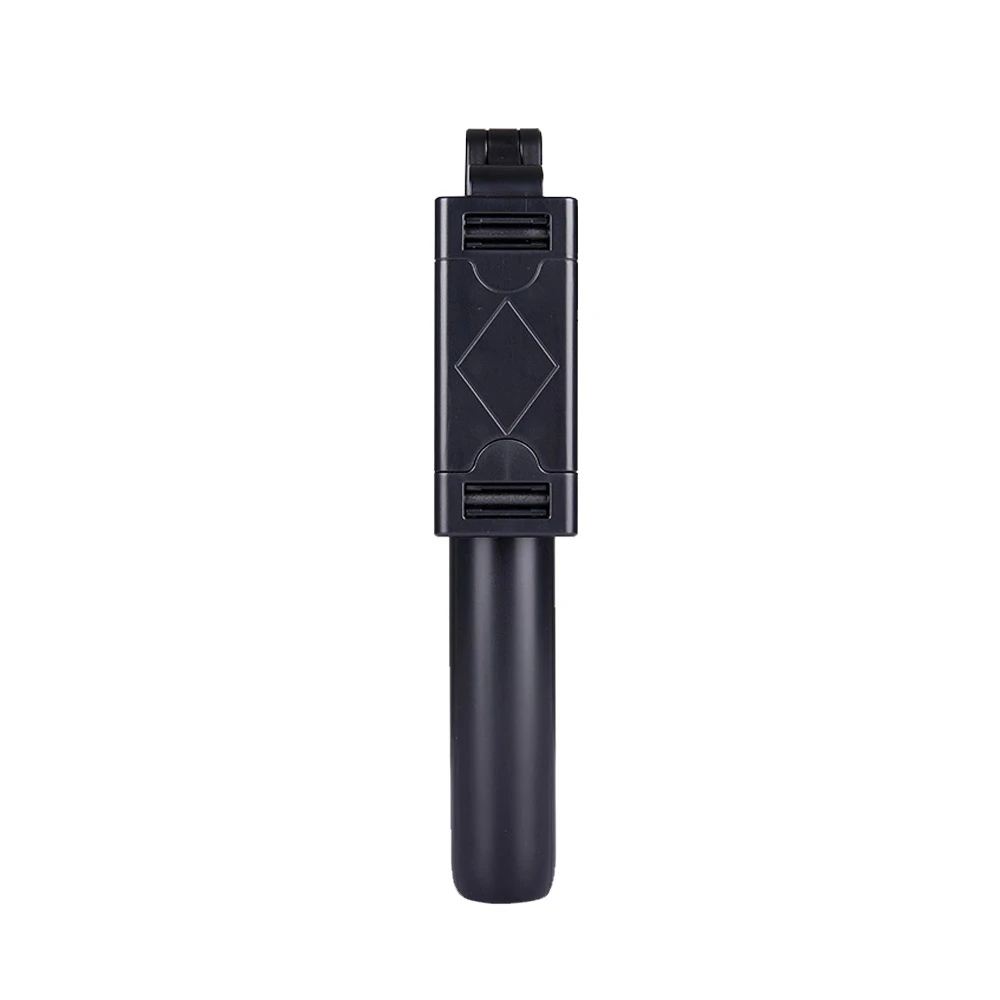 KISSCASE Модный складной штатив монопод для iphone Bluetooth беспроводной селфи палка с кнопкой затвора 720 градусов для телефона - Цвет: Черный