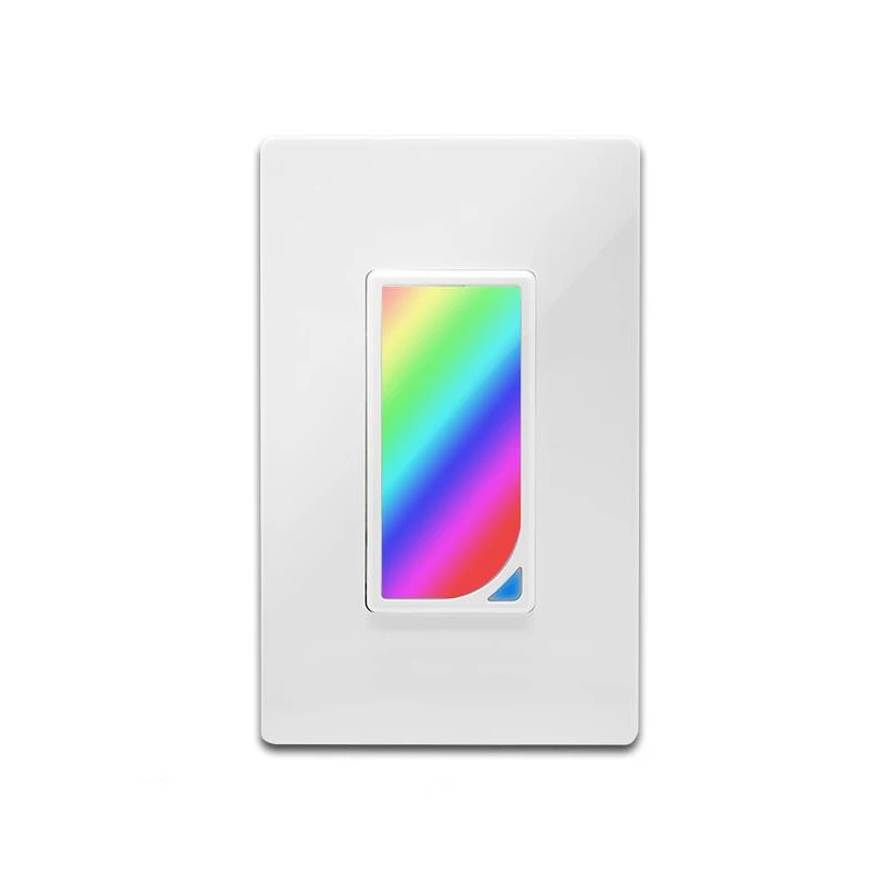 Wifi настенный RGB светодиодный сцена света дистанционный переключатель освещения 1200 цветов 2 Вт RGB сцена света изменение цвета работа с alexa google assistant