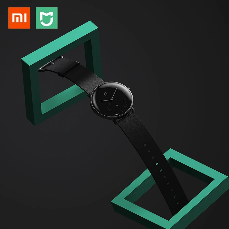 Xiaomi Mijia кварцевые часы IP67 водонепроницаемые механические умные часы Шагомер интеллектуальное напоминание Bluetooth 4,0 для Android IOS