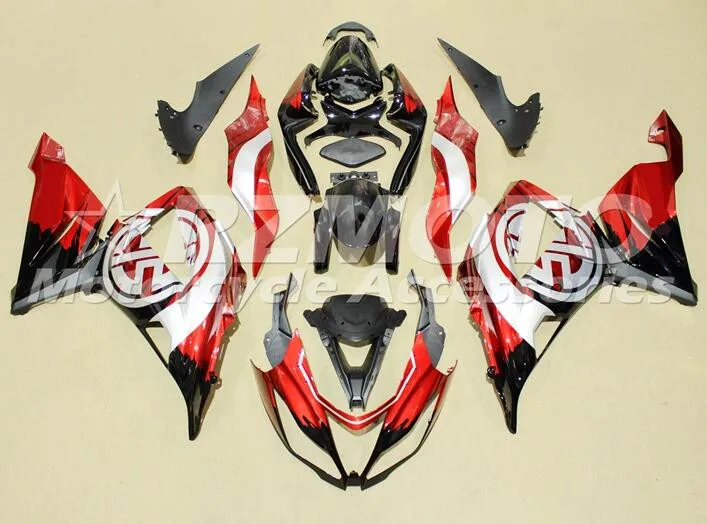 Новый ABS полный комплект обтекателей подходит для Kawasaki ZX6R 2013 2014 2015 2016 2017