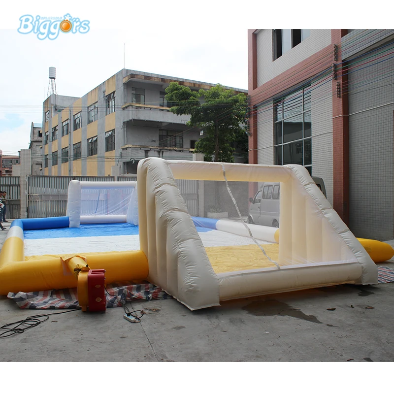 

Factory Price Inflatable Football human table football field With Free Blower