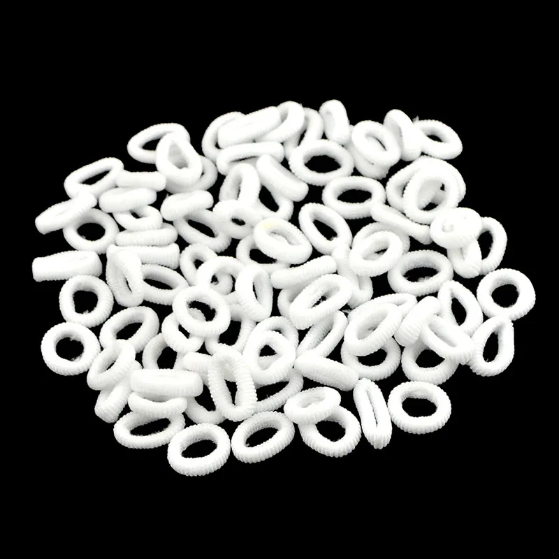 Горячая Распродажа 200 шт. Детские резинки для волос ярких Цвета Резиновая лента